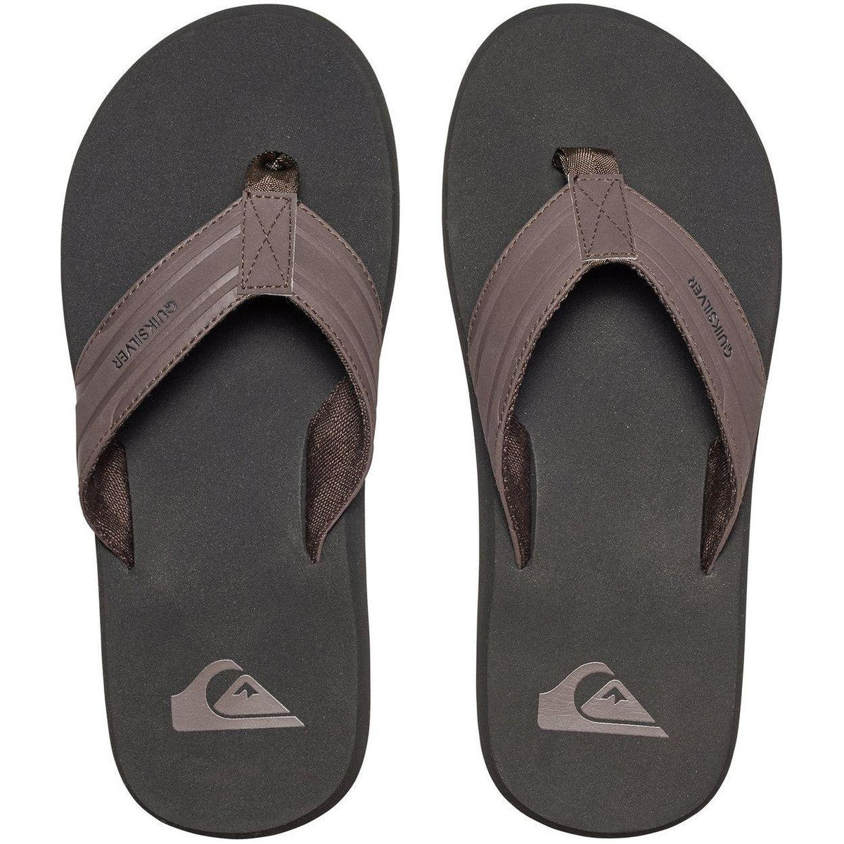 Quiksilver - Men Flip Flops - Men Sandals - Monkey Wrench - brown black