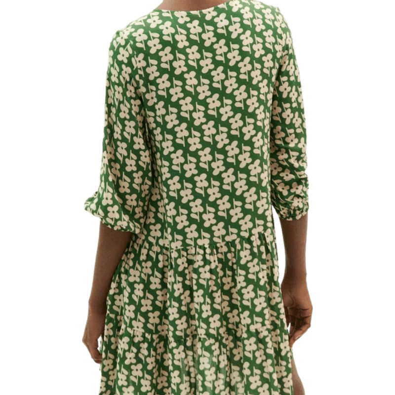 DAISY LILY DRESS - Thinking Mu - Green - Kleid Kurz