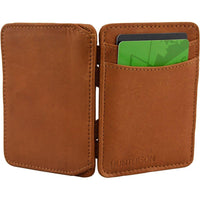 Magic Coin Wallet RFID - Hunterson - Cognac - Tech Wallet