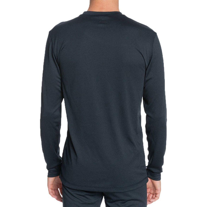 Territory Layer Top - Quiksilver - True Black - Techshirt Langarm