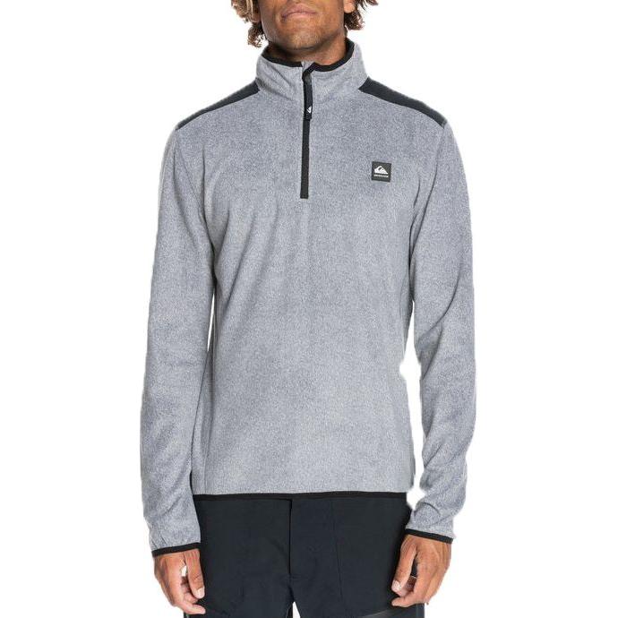 AKER - QUIKSILVER - NEUTRAL GRAY HEATHER - 2nd Layer Fleece