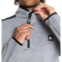 AKER - QUIKSILVER - NEUTRAL GRAY HEATHER - 2nd Layer Fleece