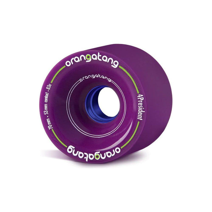 Orangatang - 4 President 70mm - 83a purple - LB Rollen-Wheels