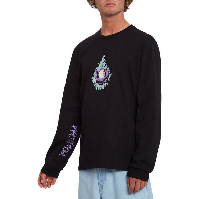 Max Loeffler FA LS - Volcom - Black - Longsleeve