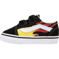 TD Old Skool V - Vans - Flame Blk Wht - Sneaker