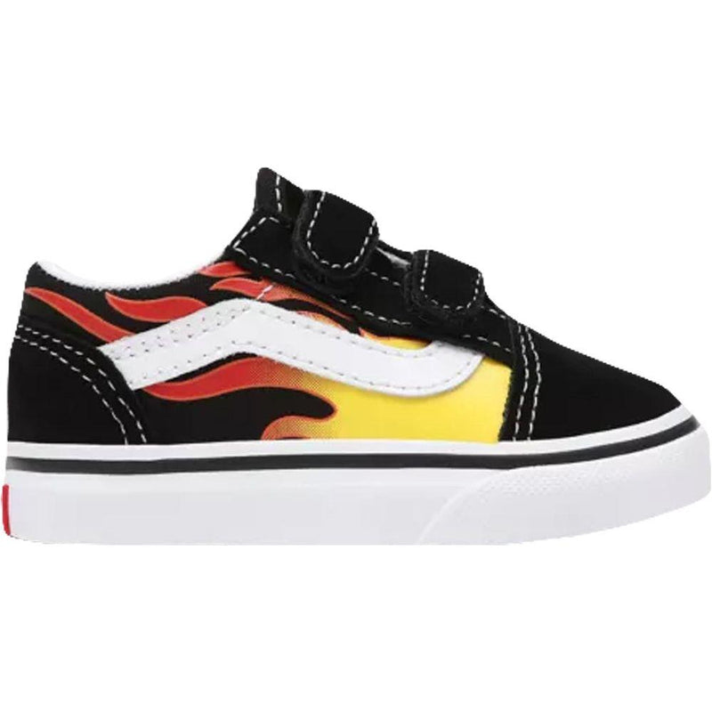 TD Old Skool V - Vans - Flame Blk Wht - Sneaker