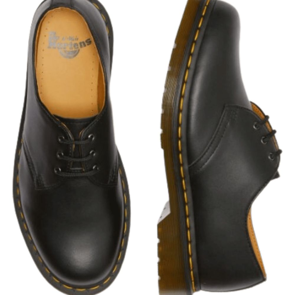 1461 - DrMartens - Black Nappa - Schnürschuh 