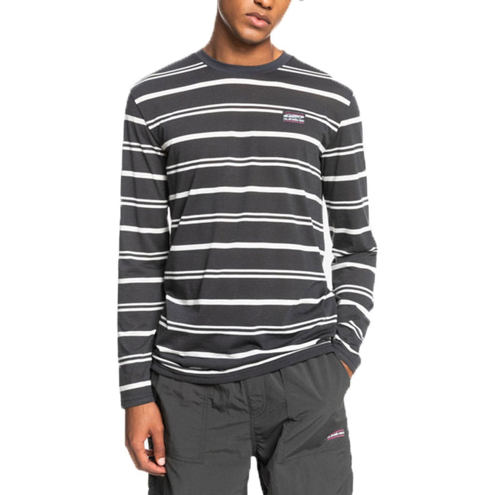 Stripe Runner LS Tee - Quiksilver - Phantom Stripe Runner - T-Shirt Langarm 