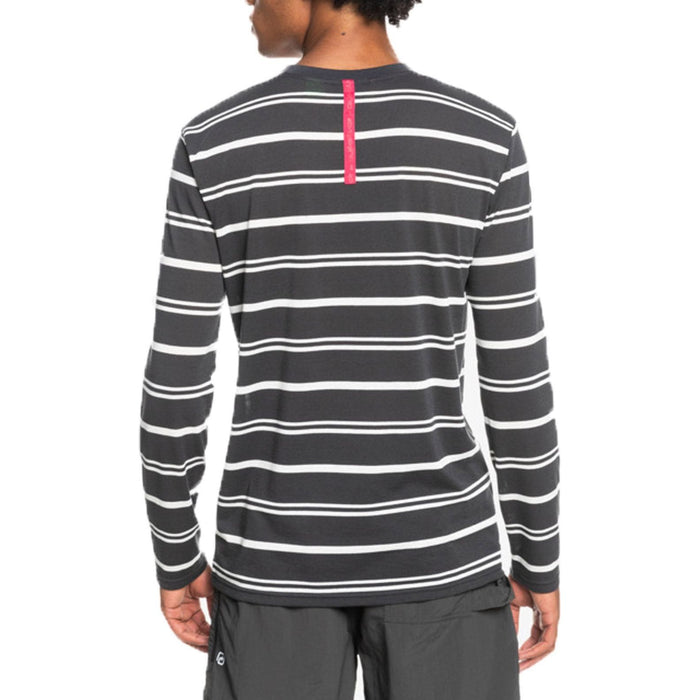 Stripe Runner LS Tee - Quiksilver - Phantom Stripe Runner - T-Shirt Langarm 