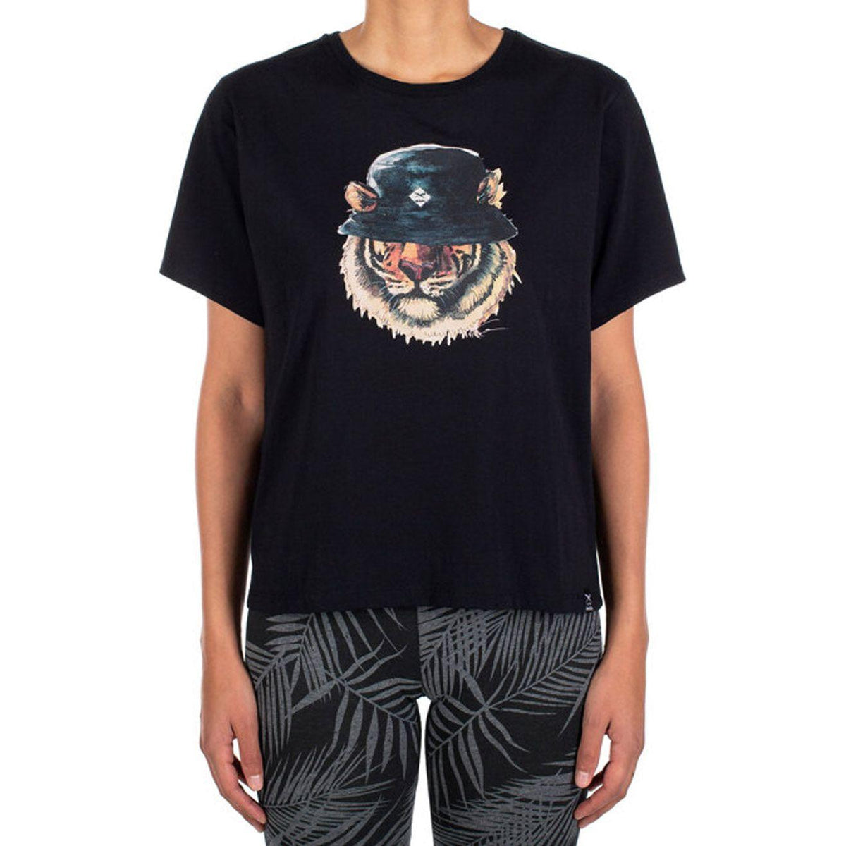 Dude Tiger Tee - BLACK