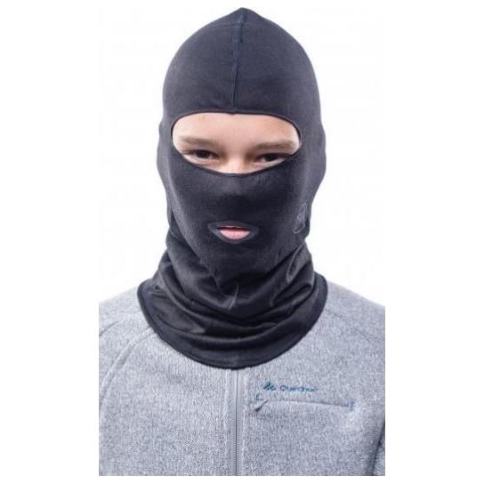 LIGHTWEIGHT MERINO WOOL BALACLAVA - Buff - solid black - Bandana