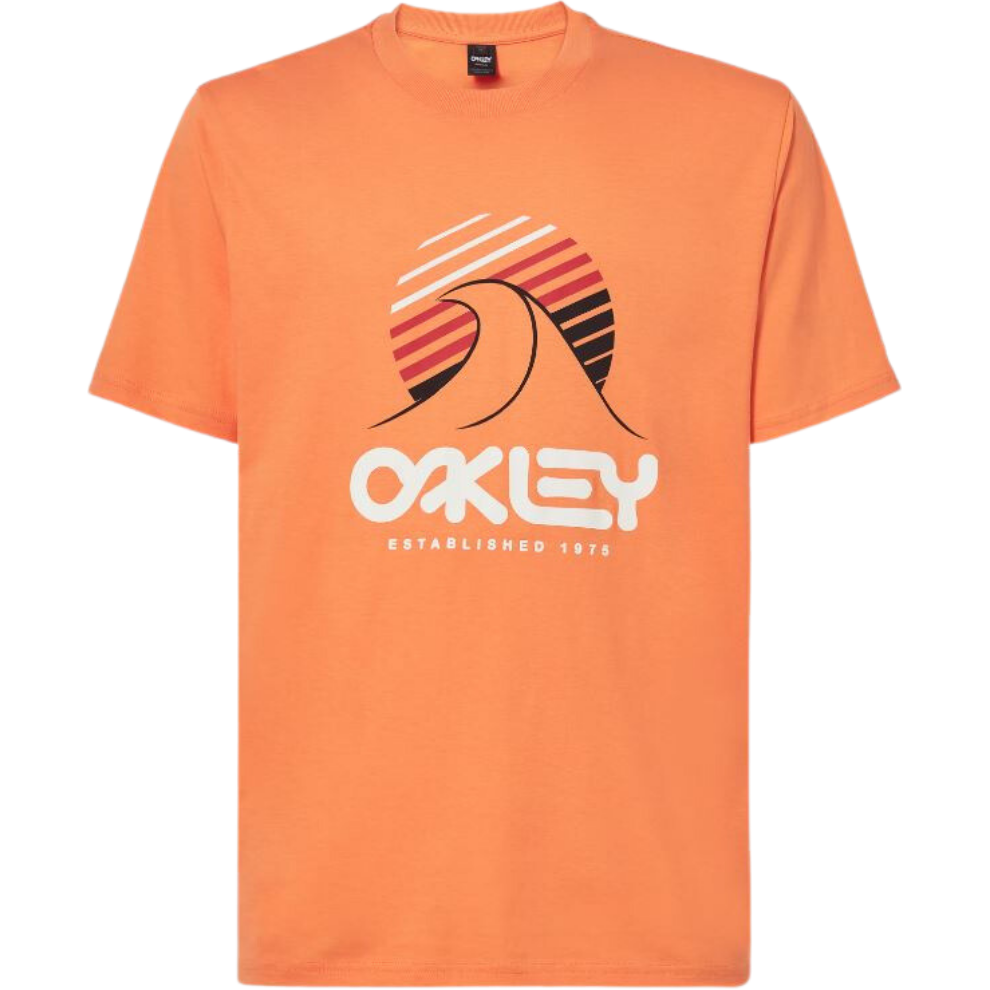 ONE WAVE B1B TEE T-SHIRT - OAKLEY - Soft Orange - T-SHIRT 