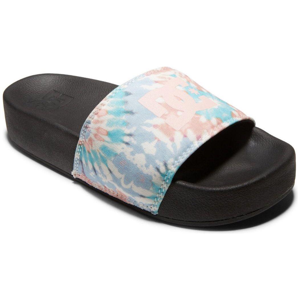 Slide Platform SE - DC - Black/White Print - Sandale