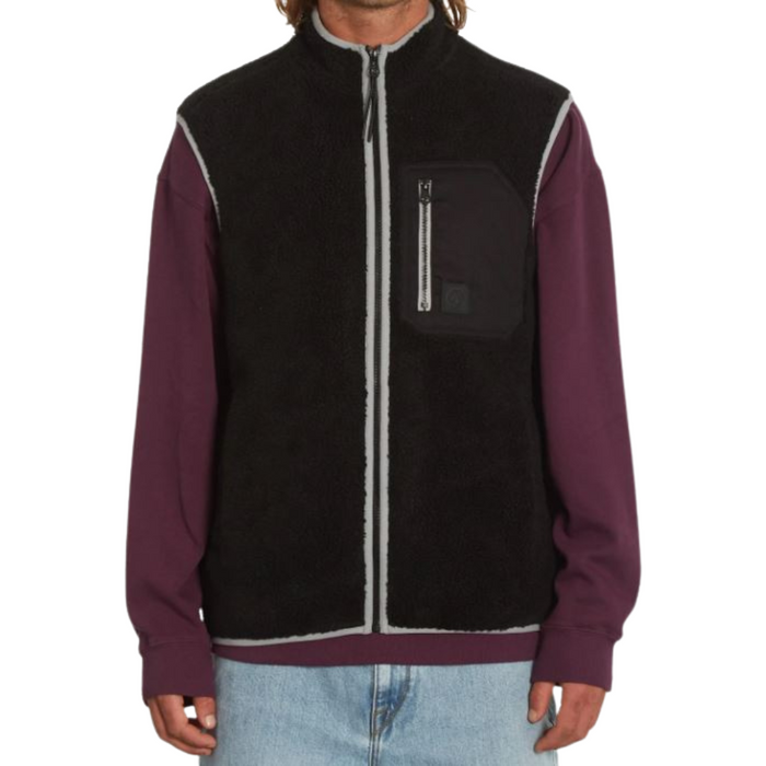 Muzzer Fuzzar Vest - VOLCOM - BLACK - WESTE