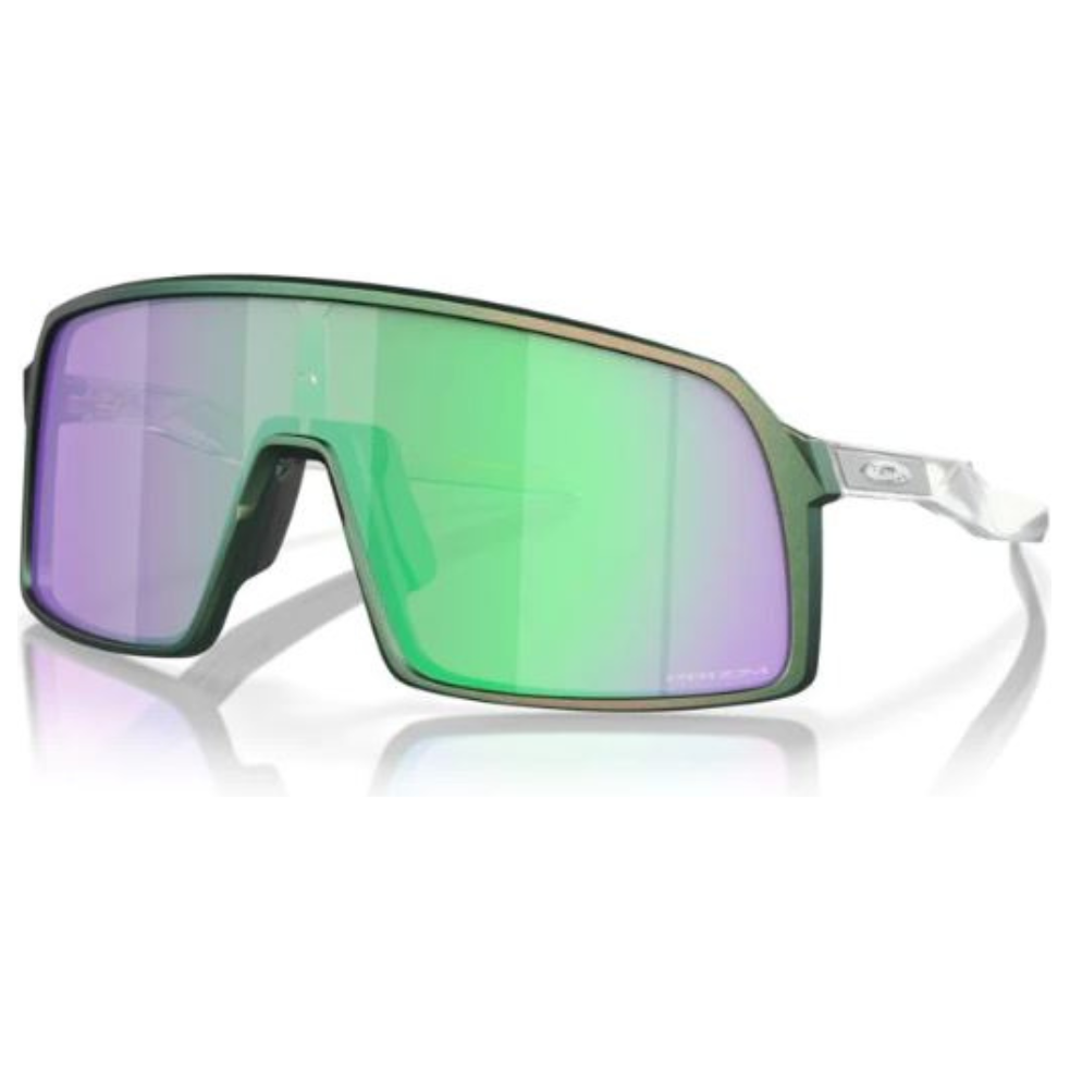 Sutro Discover Collection Sonnenbrille - OAKLEY - Matte Silver Green Colorshift - Prizm Road Jade - Sonnenbrille