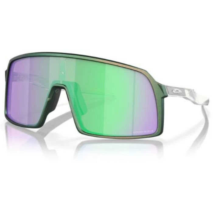 Sutro Discover Collection Sonnenbrille - OAKLEY - Matte Silver Green Colorshift - Prizm Road Jade - Sonnenbrille