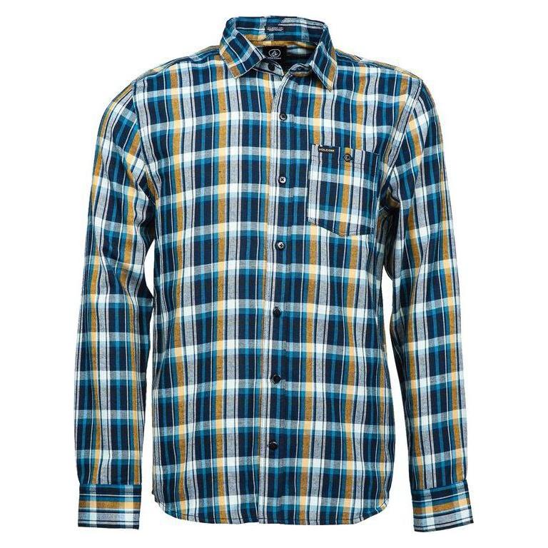 Volcom - Hemd Langarm - Bartlett Ls - Blue