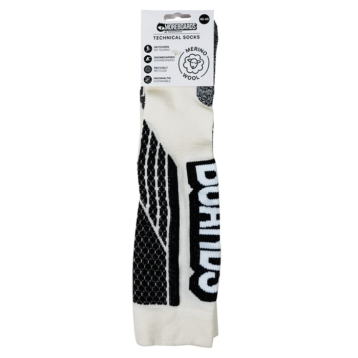 Ambarkta Socks - Off White - Moreboards - Snowboard-Socken