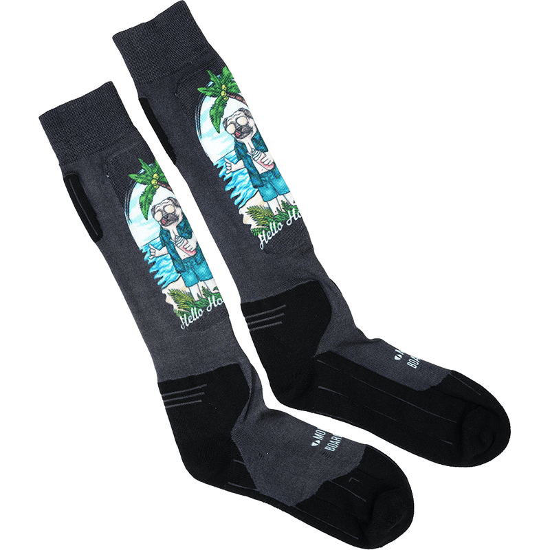 Holymbay Socks - Moreboards - Black 01 - Snowboard-Socken