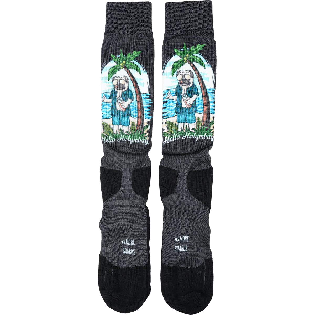 Holymbay Socks - Moreboards - Black 01 - Snowboard-Socken