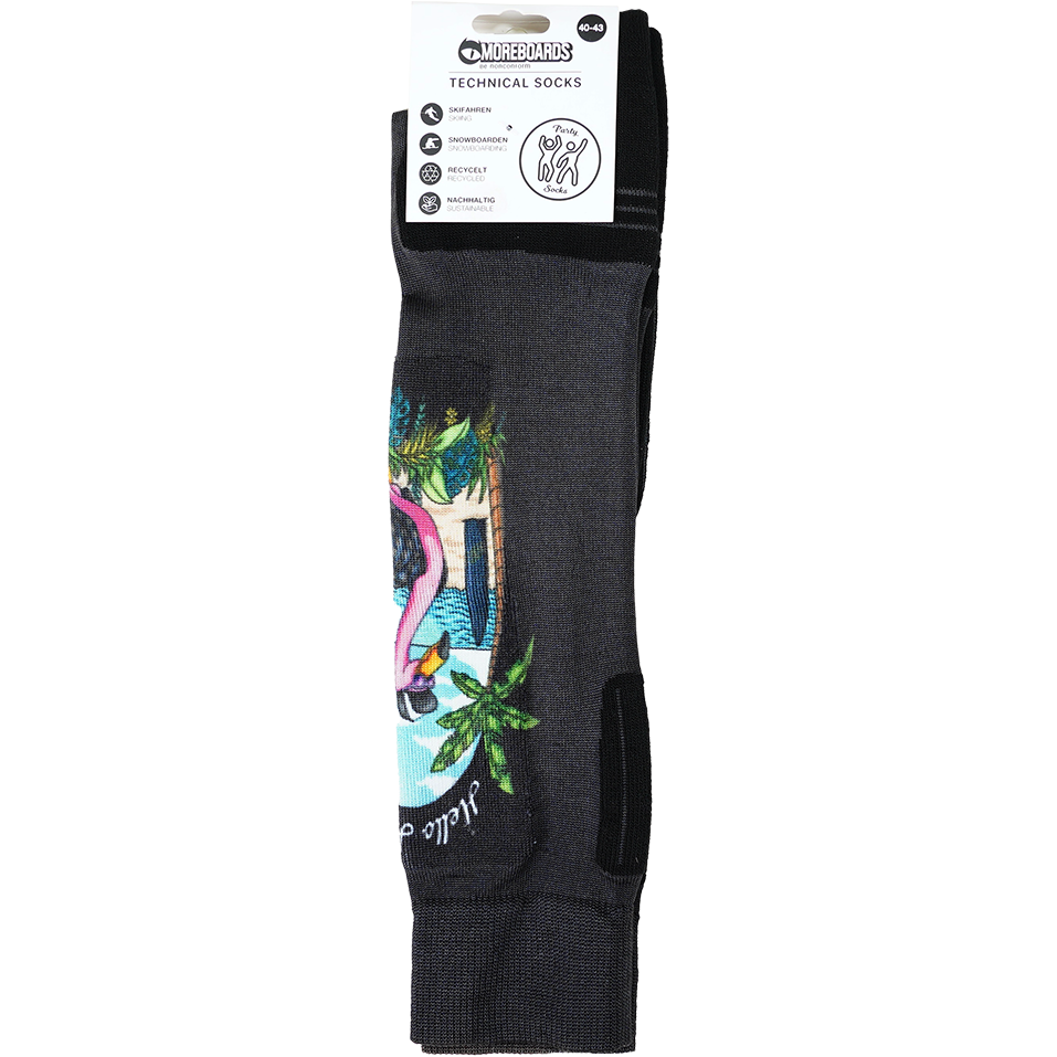 Holymbay Socks - Moreboards - Black 02 - Snowboard-Socken