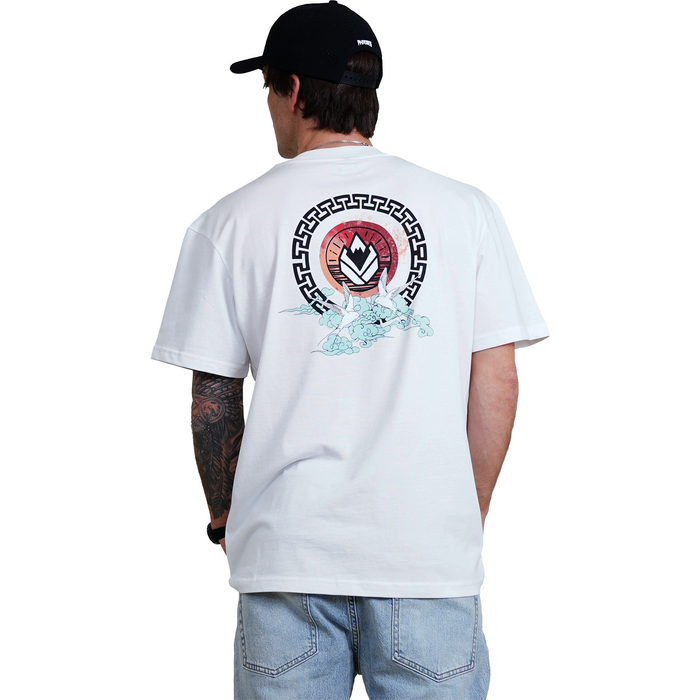 Phlycircle Tee - Phieres - Bright White - T-Shirt