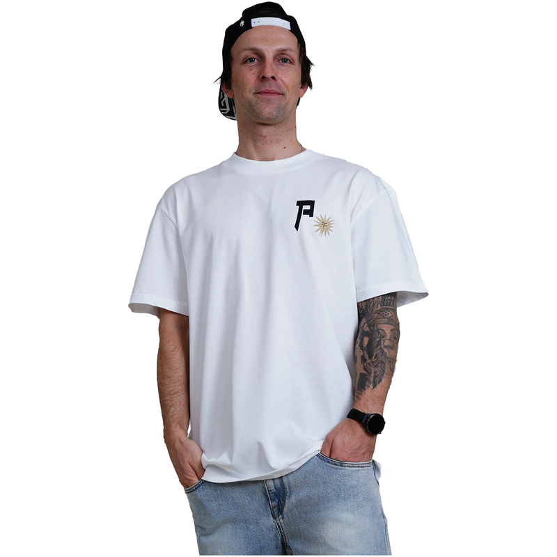 Snaphlower Tee - Phieres - Bright White - T-Shirt