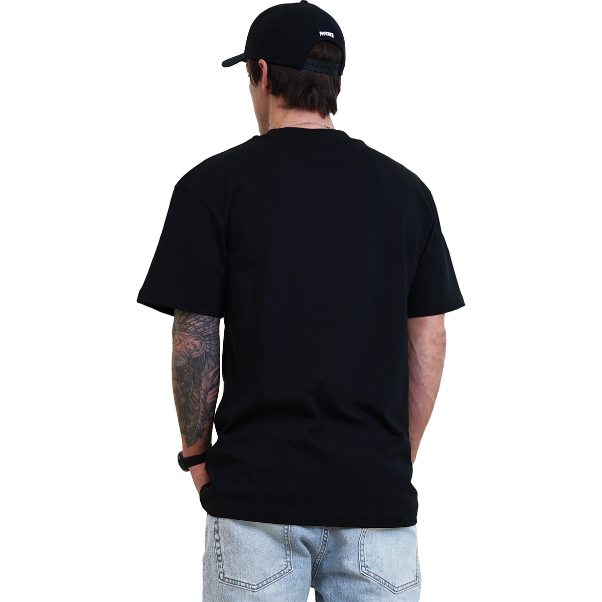 Lotuph Logo Tee - Phieres - Black - T-Shirt