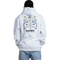 Snaphlower Hoody - Phieres - Bright White - Hoodie