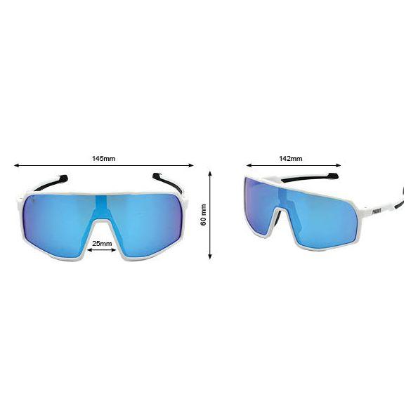 Tawonph - Phieres - White/Ice Blue Mirror - Sportbrille