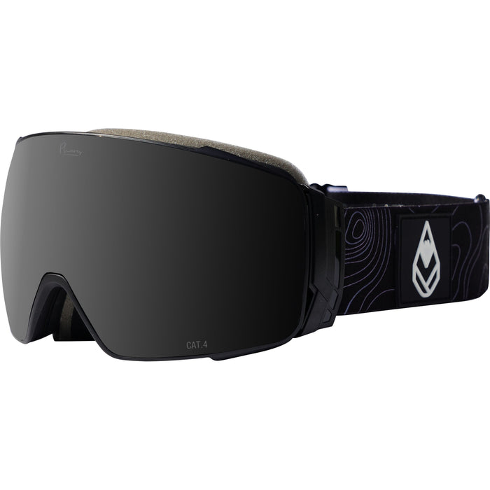  C.C0rkII  - Phieres - Unisex - Black 14 Grey Lens - Snowboard  -  Skibrillen  -  Schneebrille