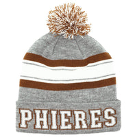 P-hollege - Phieres - Grey/light brown - Beanie