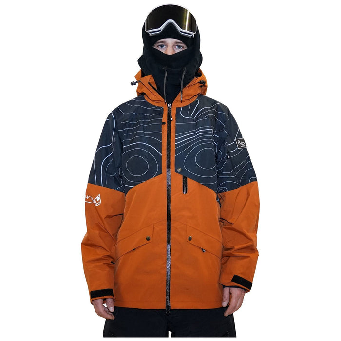 PH1 - Phieres - Snowboardjacke - Earth/black