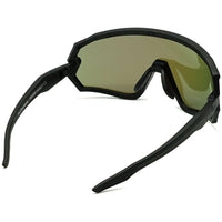 Sharkbiteph Plus - Phieres - Matt Black/ Gray Lens Full Revo Blue - Technische Sonnenbrille