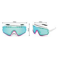 Sharkbiteph Origin - Phieres - Matt Wht Pink/ Ice Blue - Technische Sonnenbrille