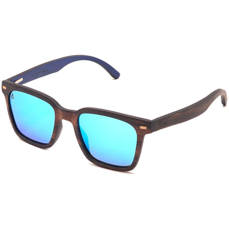 Phell Awaits -Phieres-Wood/Blue Mirror-Sonnenbrille