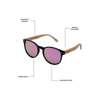 Phainted in Peace-Phieres-Black Pink Mirror Polarized-Sonnenbrille