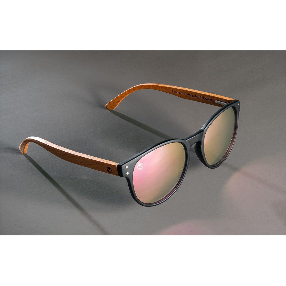 Phainted in Peace-Phieres-Black Pink Mirror Polarized-Sonnenbrille