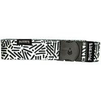 Dadsphelt Elastic - Phieres - Black White Pattern - Textilgürtel