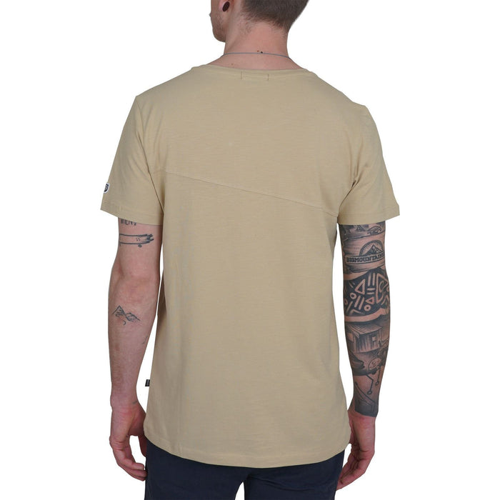 BN-SquareNOblock Tee - Benonconform - Natur/Pale Khaki