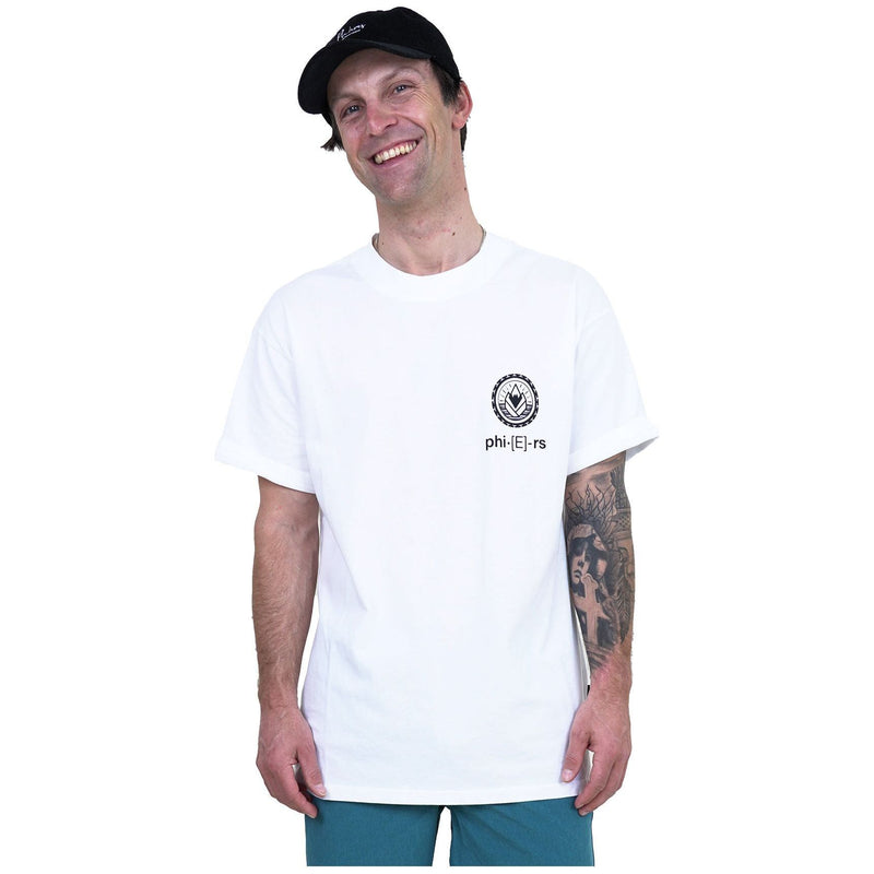 Phoicircle Tee-Phieres-Bright White-T-Shirt