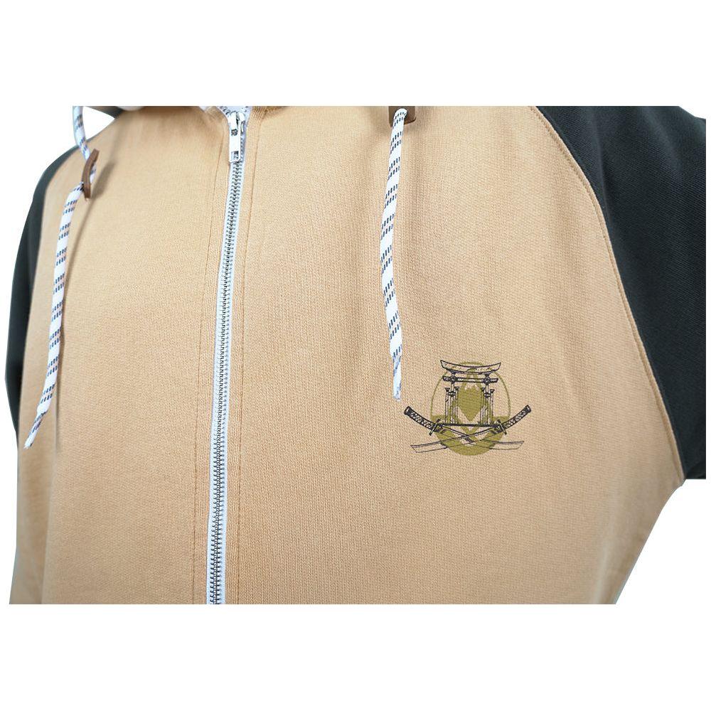 Phamurai Zip-Phieres-Zip Hoodie-Sand