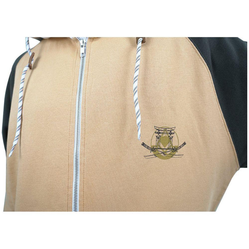 Phamurai Zip-Phieres-Zip Hoodie-Sand