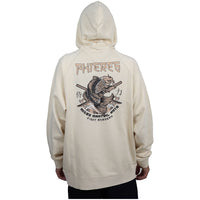 Phartial Hood-Phieres-Angora-Kapuzenpulli