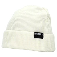 Peace Script - Phieres - White - Beanie