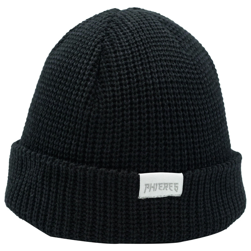 Nollie Script Polyana - Phieres - Phantom Black - Beanie