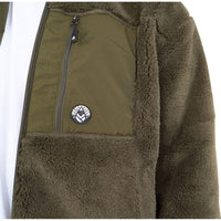 Pherisem Zip - Phieres - Olive - 2nd Layer Fleece