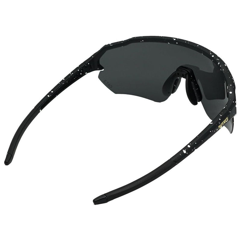 Sandgraiph Ltd - Phieres - Mtt BLK Wht Splatter - Technische Sonnenbrille