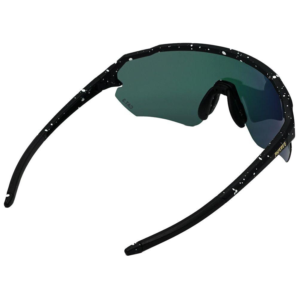 Sandgraiph Ltd - Phieres - Mtt BLK Wht Splatter - Technische Sonnenbrille