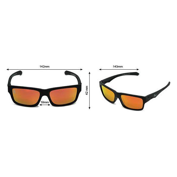 Archerph - Phieres - Matt Black-Red Mirro - Sonnenbrille